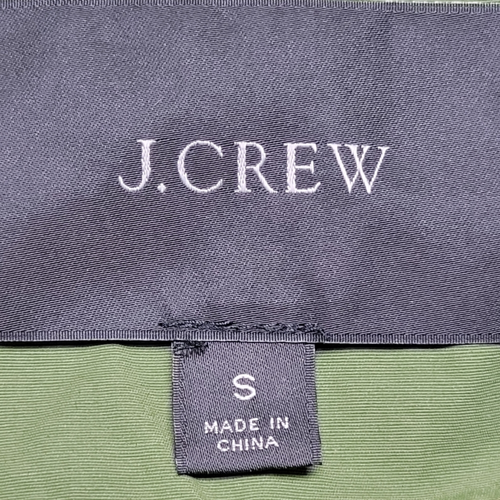 J.crew Relaxed Perfect Lightweight Jacket In Laurel Green Size Small. - Picture 2 of 13